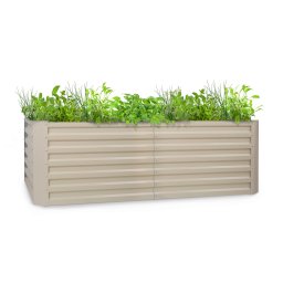 Blumfeldt High Grow Straight vyvýšený záhon 200x60x100cm 1200l ocel