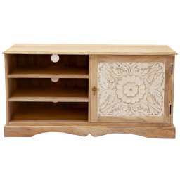 indickynabytek.cz - TV stolek Sita 120x60x45 z indického masivu mango