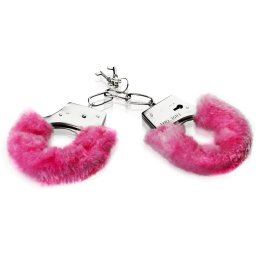 SCALA KOVOVÁ POUTA S RŮŽOVOU KOŽEŠINKOU 8159Z