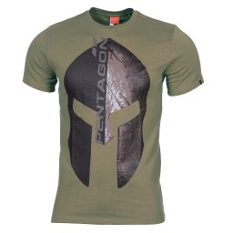 Triko SPARTAN ETERNITY PENTAGON ZELENÉ vel. L