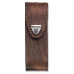 VICTORINOX pouzdro kožené na nůž 111mm 1-3 HNĚDÉ