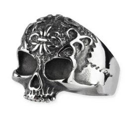 prsten ETNOX - Ornament Skull - SR1415