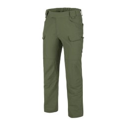 Kalhoty OUTDOOR TACTICAL® softshell OLIVE GREEN vel. 4XL-S