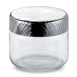 Alessi designové skleněné dózy Veneer (objem 50 cl)