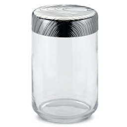 Alessi designové skleněné dózy Veneer (objem 100 cl)
