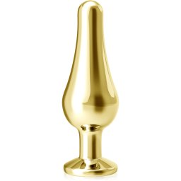 SCALA ANÁLNÍ KOLÍK Z NEREZOVÉ OCELI PLUG S KAMÍNKEM – 78187876