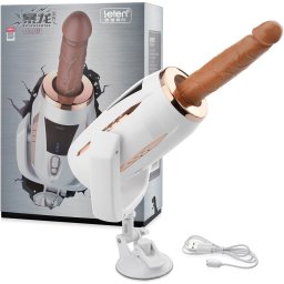 SCALA SEX MAŠINA NA PŘÍSAVCE 280 POHYBŮ ZA MINUTU POSUVNÝ VIBRÁTOR 10 SEX FUNKCÍ - 79242491