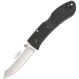 KA-BAR nůž zavírací DOZIER HUNTER hladká čepel STŘÍBRNÁ/ČERNÝ