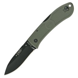 KA-BAR nůž zavírací DOZIER HUNTER hladká čepel ČERNÁ/FOLIAGE