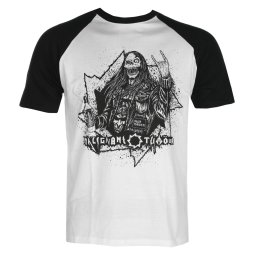 tričko pánské MALIGNANT TUMOUR - Nación De Metaleros - WHITE/BLACK - MT040