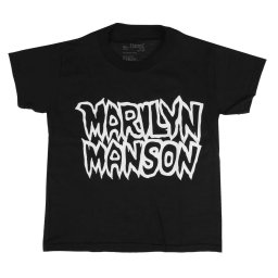 tričko dětské Marilyn Manson - Classic Logo - ROCK OFF - MMTS25BB