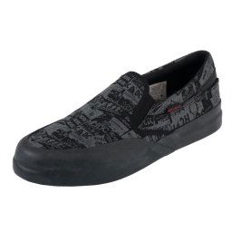 boty dámské DC - AC/DC - T.N.T. - SLIP ON - BLACK - ADBS300363-BLK
