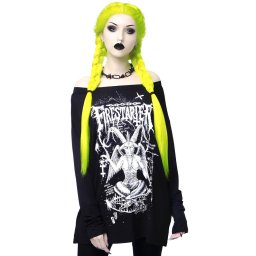 tričko dámské s dlouhým rukávem KILLSTAR - Firestarter - KSRA002511