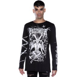 tričko unisex s dlouhým rukávem KILLSTAR - Firestarter - KSRA002662