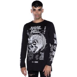 tričko unisex s dlouhým rukávem KILLSTAR - Raise Hell - KSRA002659