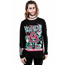 tričko unisex s dlouhým rukávem KILLSTAR - Disorder - KSRA002638