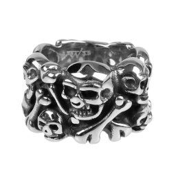 prsten ETNOX - Skulls - SR1417