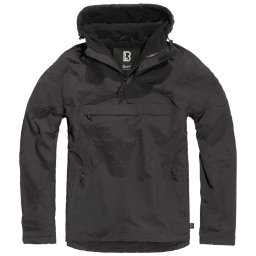 Bunda větrovka s kapucí WINDBREAKER ČERNÁ vel. L