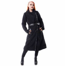 kabát dámský Poizen Industries - LOST - BLACK - POI738