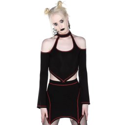tričko dámské s dlouhým rukávem (top) KILLSTAR - Techno Witch - KSRA002539