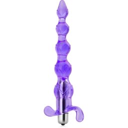 SCALA ELASTICKÁ ANÁLNÍ SONDA S VIBRACEMI GELOVÝ KULIČKOVÝ KOLÍK ANAL PLUG - 70545868