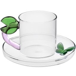 Ichendorf Milano designové šálky na kávu Fruits & Flowers Coffee Cup Leaf
