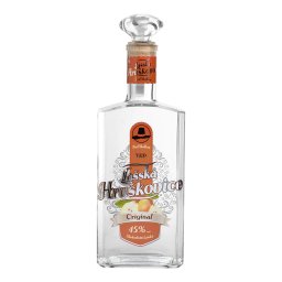 Hruškovice Lašská 45% 1L - Okrasný hranatý