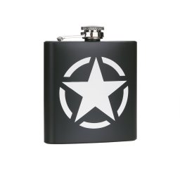 FOSCO placatka US ARMY STAR 170 ml NEREZ OCEL