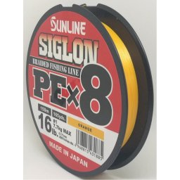 SUNLINE šňůra SIGLON PEx8 150m/25Lbs/0,209mm-OR