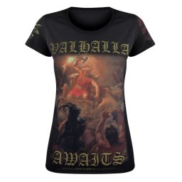 tričko dámské VICTORY OR VALHALLA - THOR'S FIGHT - VOV020DA