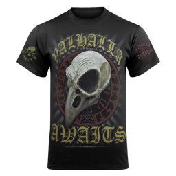tričko pánské VICTORY OR VALHALLA - CROW SKULL - VOV025KM