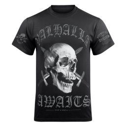 tričko pánské VICTORY OR VALHALLA - SKULL - VOV021KM