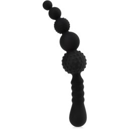 SCALA DVOUSTRANNÉ ANÁLNÍ DILDO PLUG KULIČKOVÁ SONDA K OSTRÝM ANÁLNÍM HRÁTKÁM - 71527460