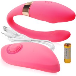 SCALA VIBRÁTOR PRO PÁRY MASAŽÉR S OVLADAČEM K POUŽITÍ PŘI SEXU - 10 SEX FUNKCÍ - 74273752