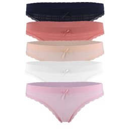 Elite Loap kalhotky bikiny RY7004 - 5 ks M vícebarevná