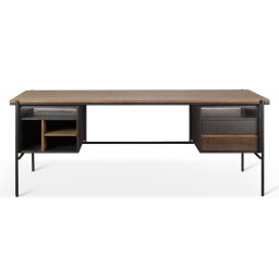 Ethnicraft designové pracovní stoly Oscar Desk 2 Drawers