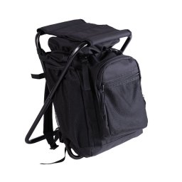 MIL-TEC batoh se stoličkou 20l ČERNÝ