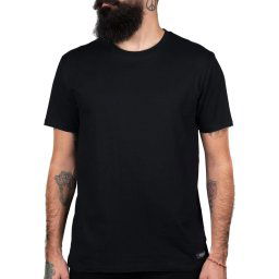 tričko pánské WORNSTAR - Essentials - Black - WSTEM-K