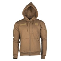 Mikina TACTICAL se zipem DARK COYOTE vel. L