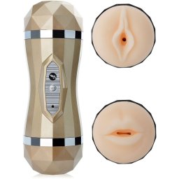 SCALA VAGINÁLNĚ-ORÁLNÍ MASTURBÁTOR PRO MUŽE V TUBĚ 35 SEX FUNKCÍ 35 SEX FUNKCJI - 74305160