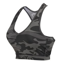 Podprsenka WORKOUT sportovní BLACK CAMO vel. S