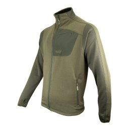 JACK PYKE bunda ASHCOMBE TECHNICAL FLEECE ZELENÁ vel.3XL