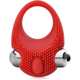 SCALA PEVNÝ VIBRAČNÍ EREKČNÍ KROUŽEK - TOTÁLNÍ MASAŽÉR KLITORISU - 76844739