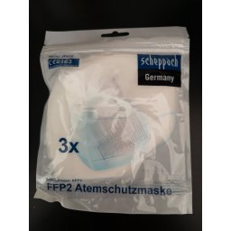 Respirátor FFP2 Scheppach