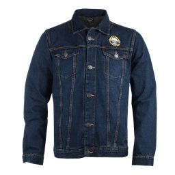 bunda pánská Guns N' Roses - Classic Logo - DENIM - ROCK OFF - GNRDJ01MD