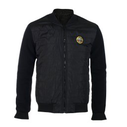bunda pánská Guns N' Roses - Classic Logo - BL Quilted - ROCK OFF - GNRQJ01MB