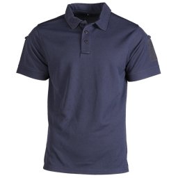 Triko/polokošile TACTICAL QUICK DRY krátký rukáv MODRÁ vel. XL