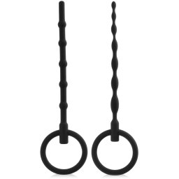 SCALA SADA SILIKONOVÝCH DILATORŮ DVA MASAŽÉRY MOČOVÉ TRUBICE BDSM – 78407692