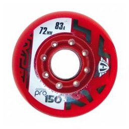 Kolečka Hyper Pro 150 Outdoor (4ks) 72mm/83A červená