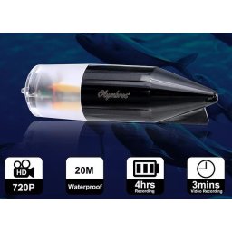 Vodotěsná HD rybářská kamera do vody s LED světlem